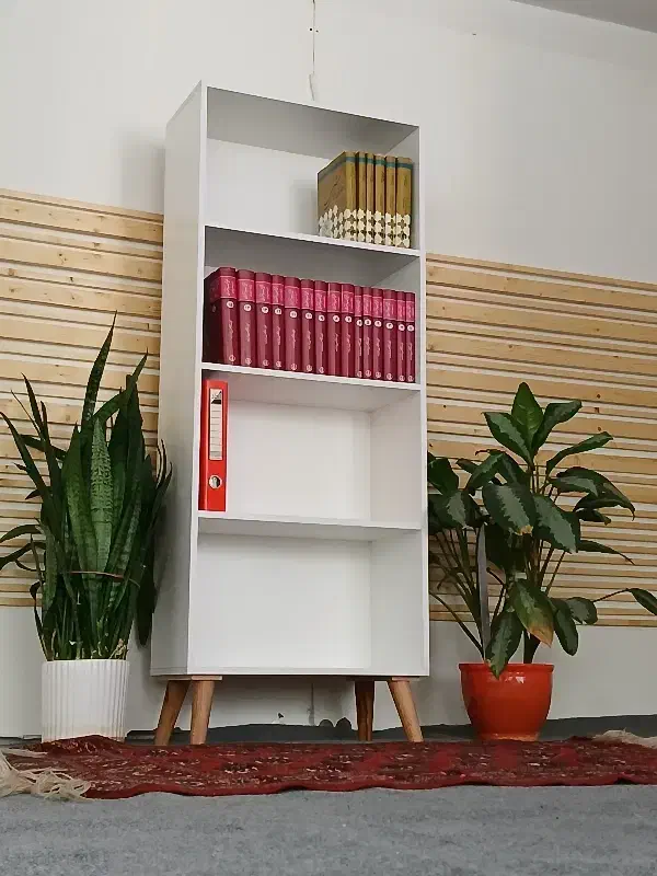 کتابخانه ۴ طبقه پایه دار کد ۸۰۰|کتابخانه، شلف، قفسه‌های دیواری|تهران, ستارخان|دیوار