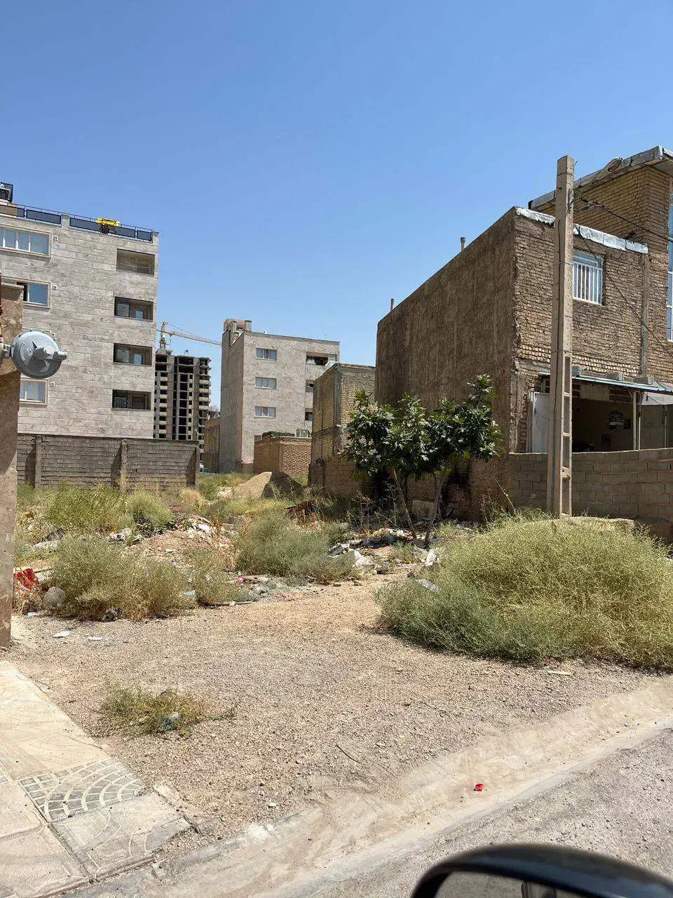 فروش یک قطعه زمین در میدان دولت|فروش زمین و ملک کلنگی|شیراز, شهرک مطهری|دیوار