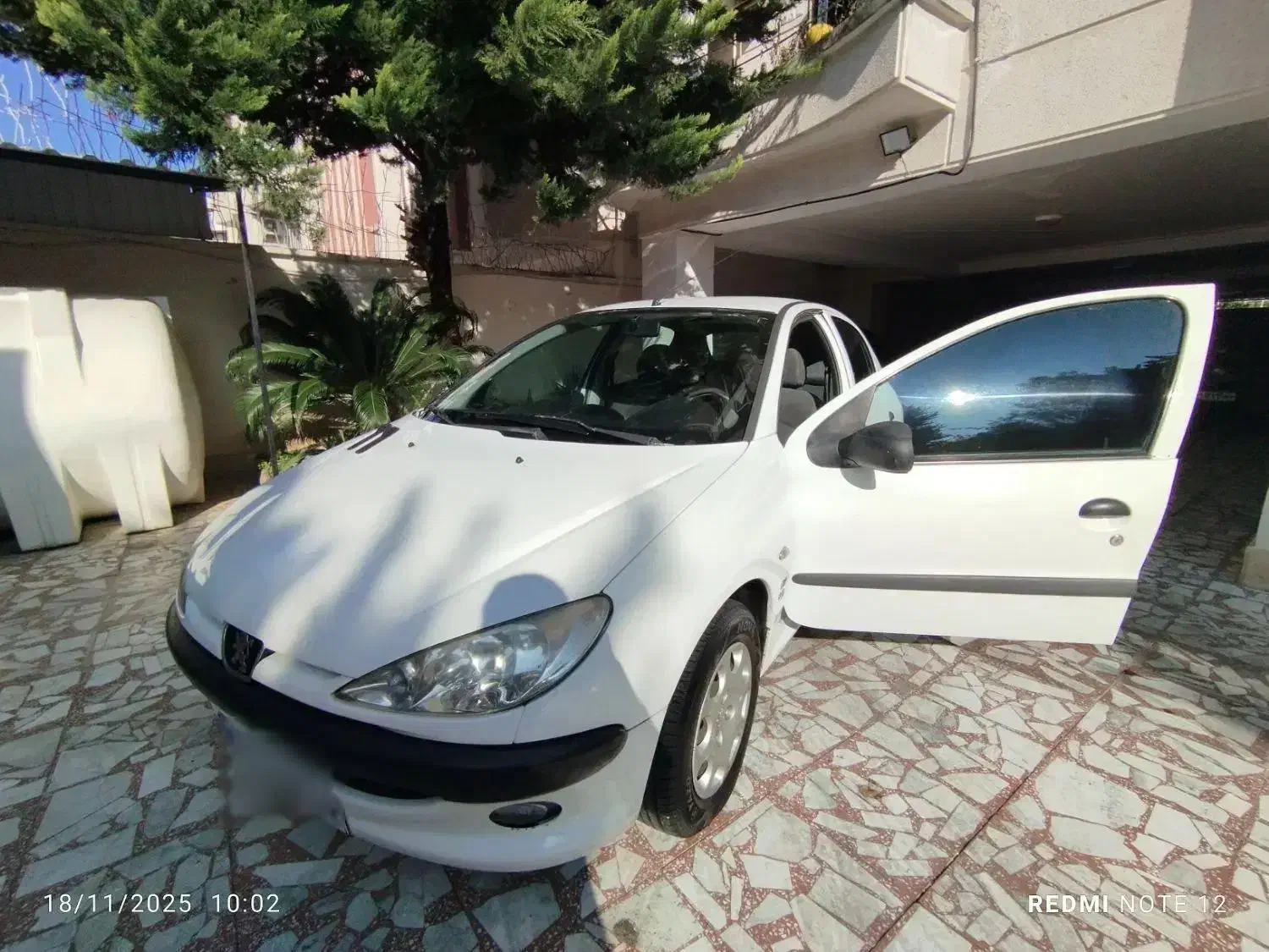 ۲۰۶ مدل ۹۵ بی رنگ|خودرو سواری و وانت|بابلسر, |دیوار