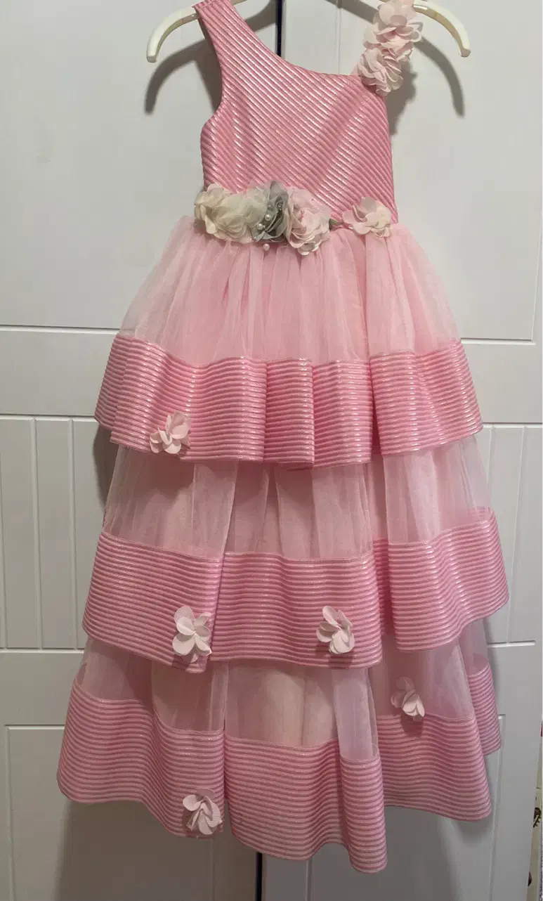 لباس پرنسسی ژپون دار|کفش و لباس بچه|شیراز, تاچارا|دیوار