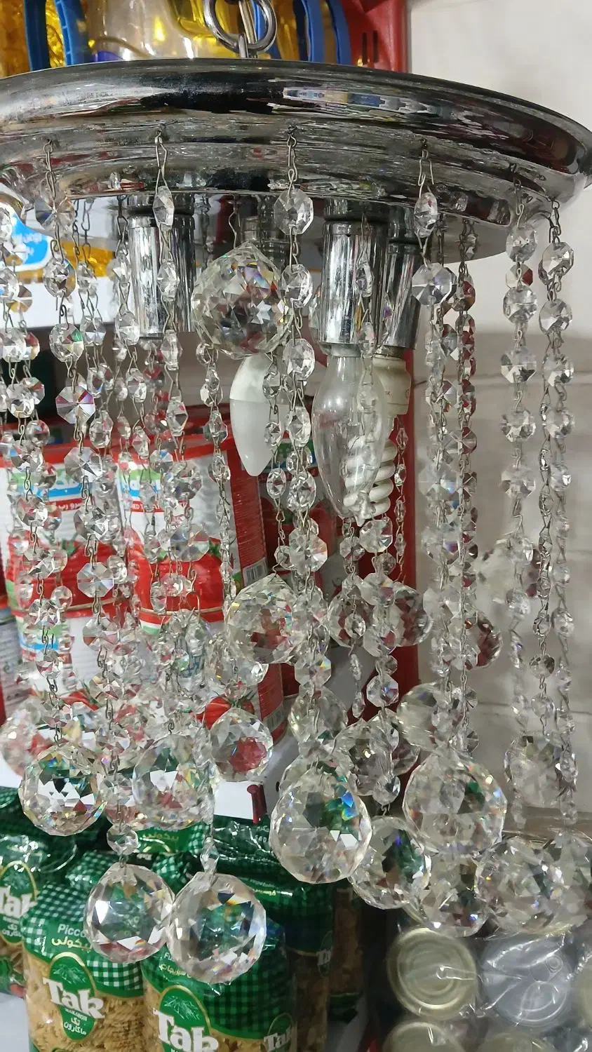 لوستر 5شعله سالم درحد نو|لوستر و چراغ آویز|کرج, حصارک بالا|دیوار