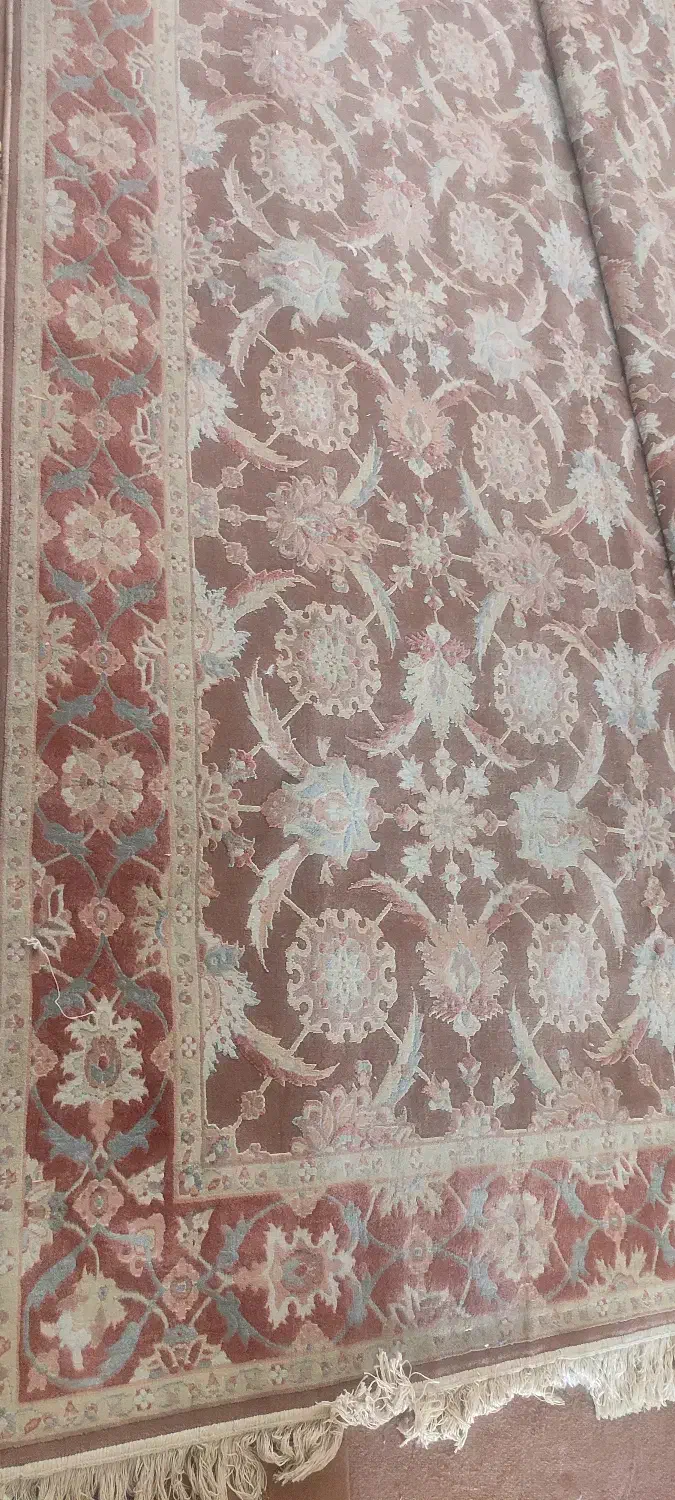 فرش ماشینی *تخفیف دارد * ۱۲ متری در حد نو|فرش|سهند, |دیوار