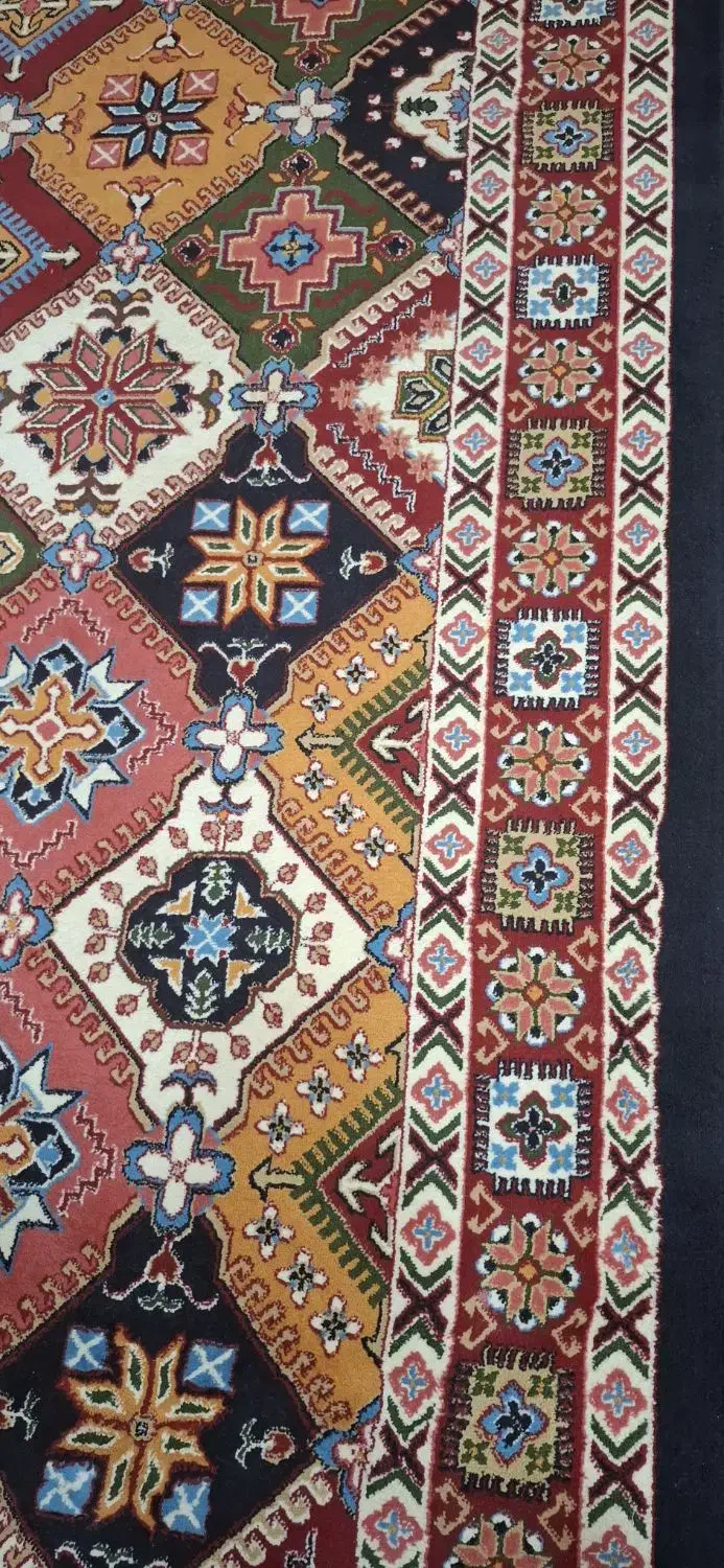 فرش|فرش|باغستان, |دیوار