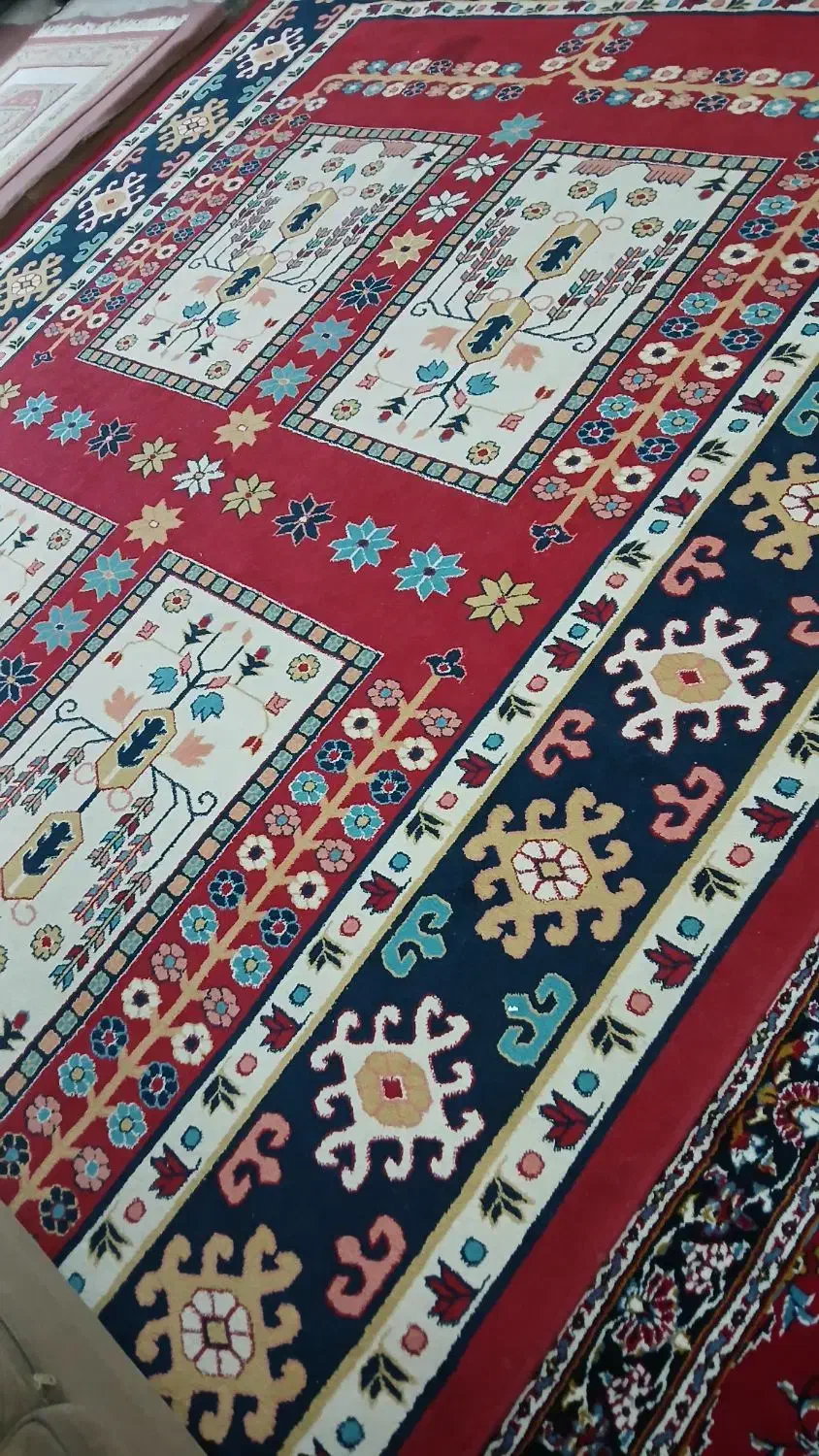 گلیم فرش دوازده متری|گلیم، جاجیم، گبه|شوشتر, |دیوار