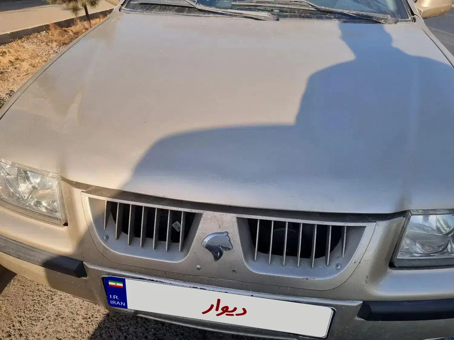 فروش سمند بژ SX۱۳۸۲|خودرو سواری و وانت|تهران, استاد معین|دیوار