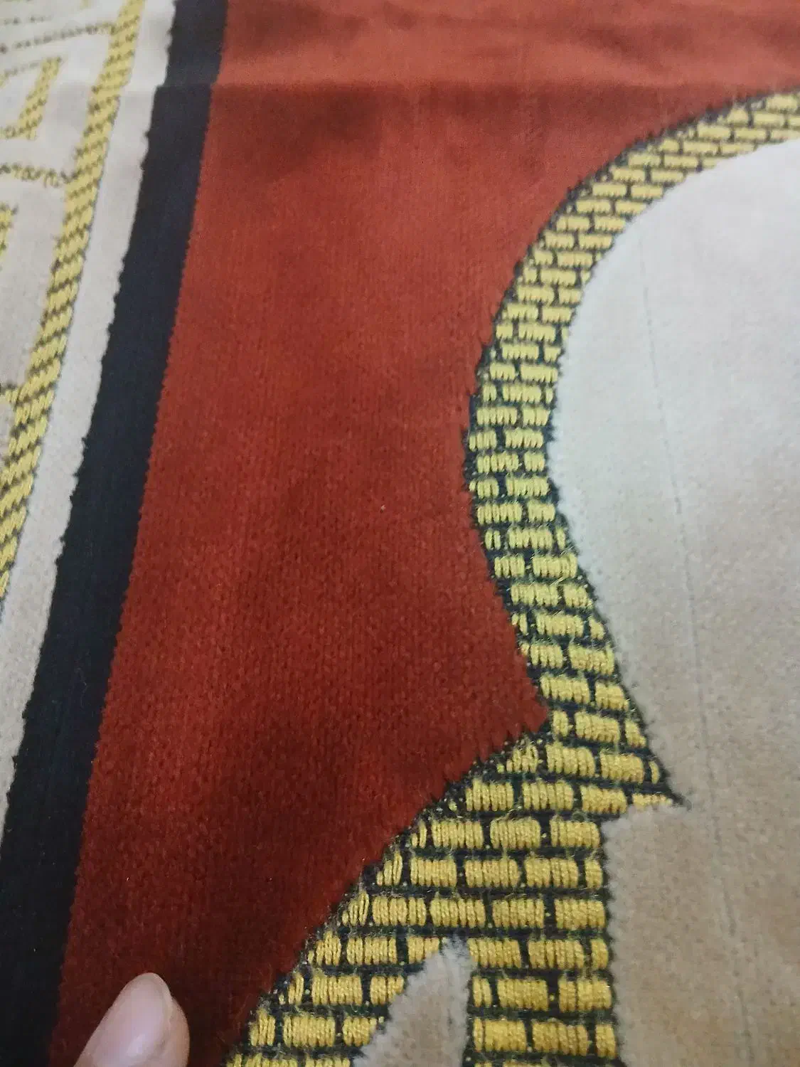 سجاده جانماز بزرگ مخمل درجه یک سوغات حج|صنایع دستی و سایر لوازم تزئینی|مشهد, رده|دیوار