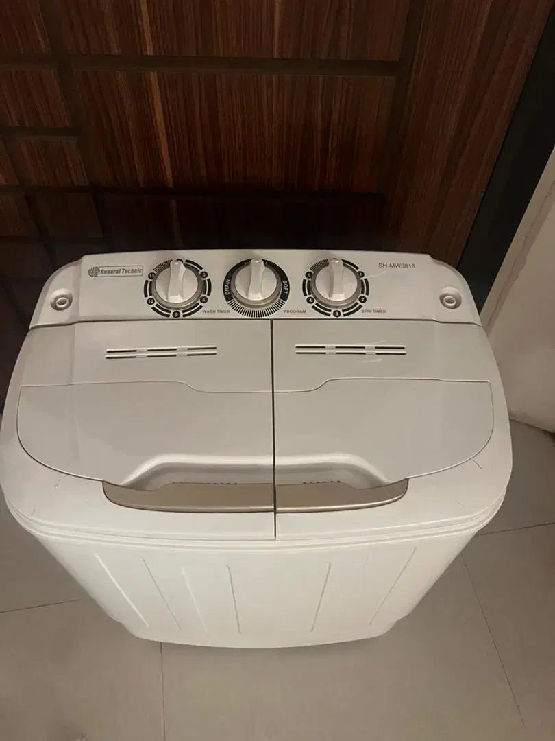 مینی واش دوقلو جنرال تکنیک|ماشین لباسشویی و خشککن لباس|ری, منصوریه منگل|دیوار