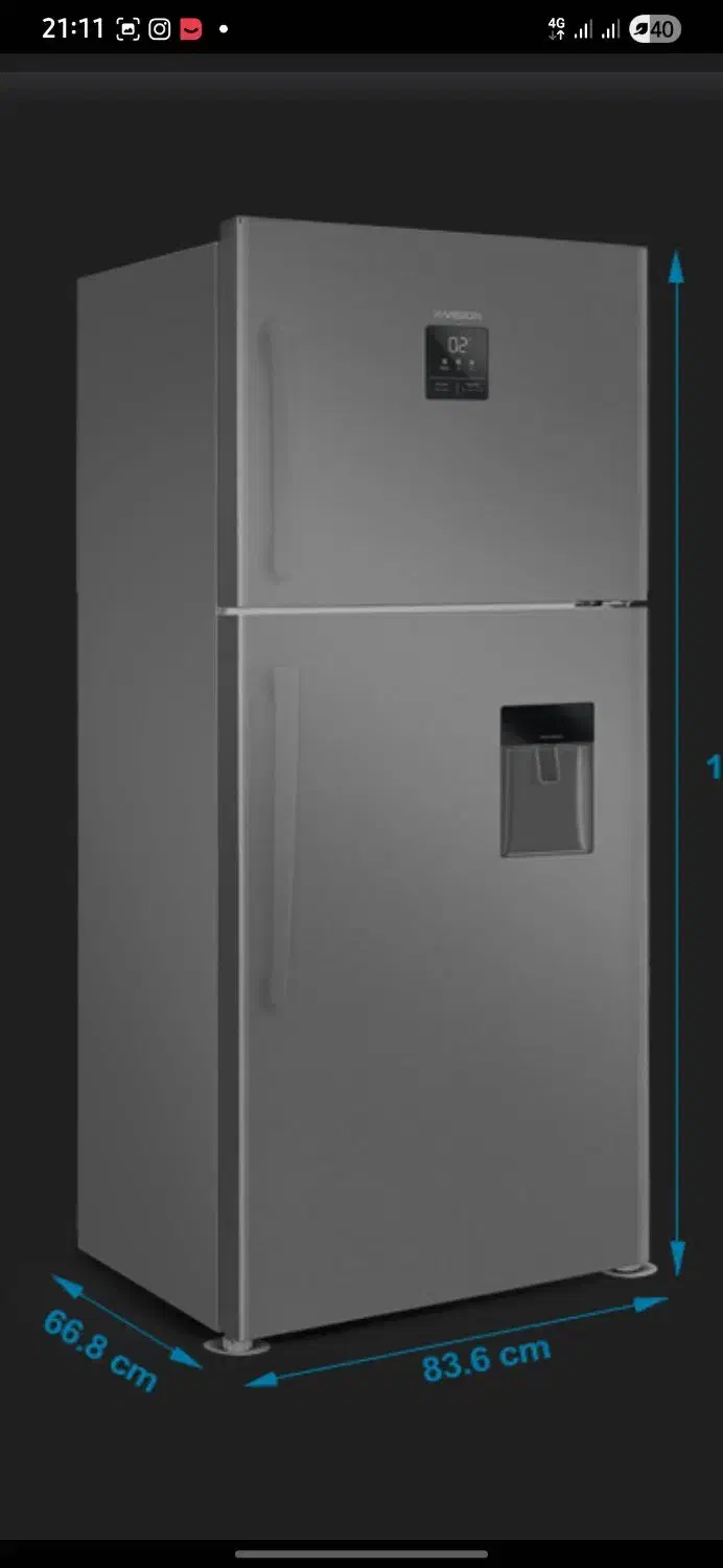 یخچال فریز ایکس ویژن tt580|یخچال و فریزر|کرج, حسن آباد|دیوار