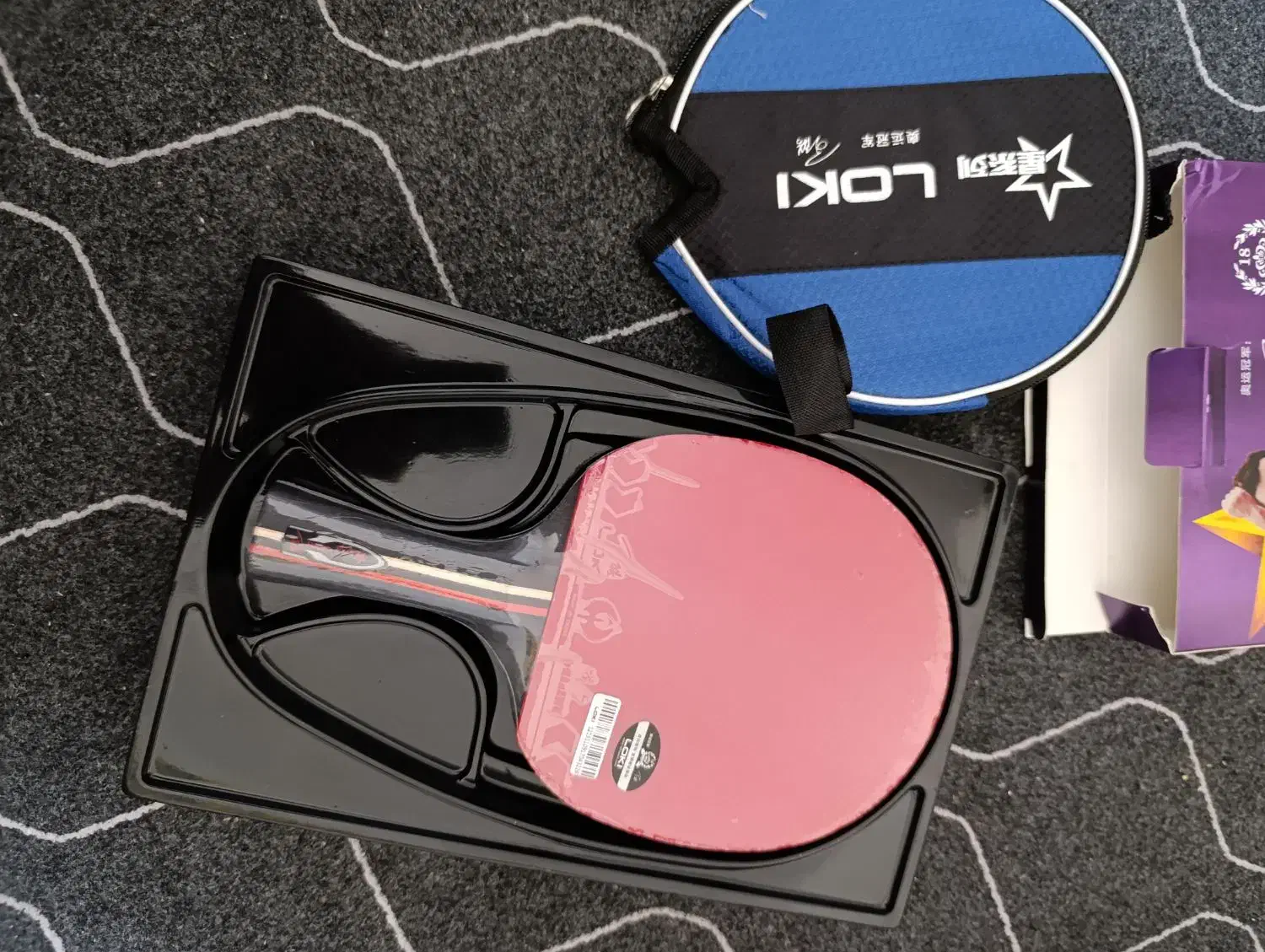 راکت پینگ پنگ حرفه ای نو|ورزش‌های توپی|شیراز, دست خضر|دیوار