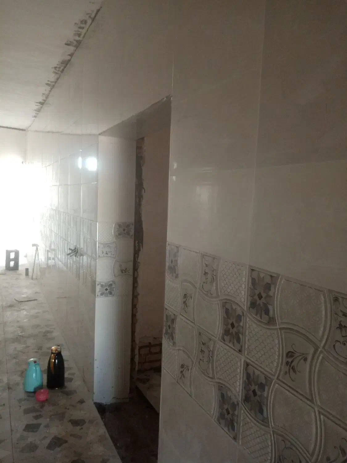 کاشی کاری بدنه و کف|خدمات پیشه و مهارت|شوش, |دیوار