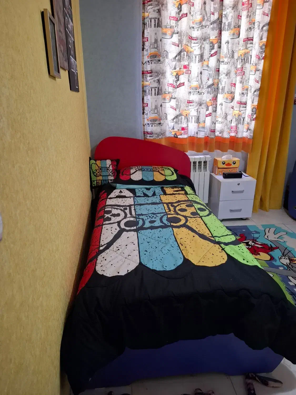 تخت و کمد ام دی اف|تخت و سرویس خواب|رشت, پل تالشان|دیوار