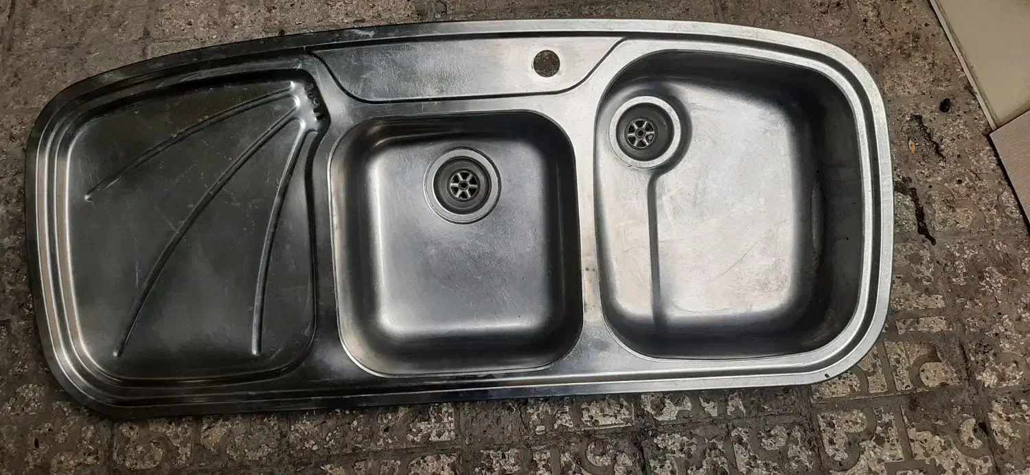 سینک|آب‌چکان و نظم‌دهنده ظروف|تهران, خزانه|دیوار