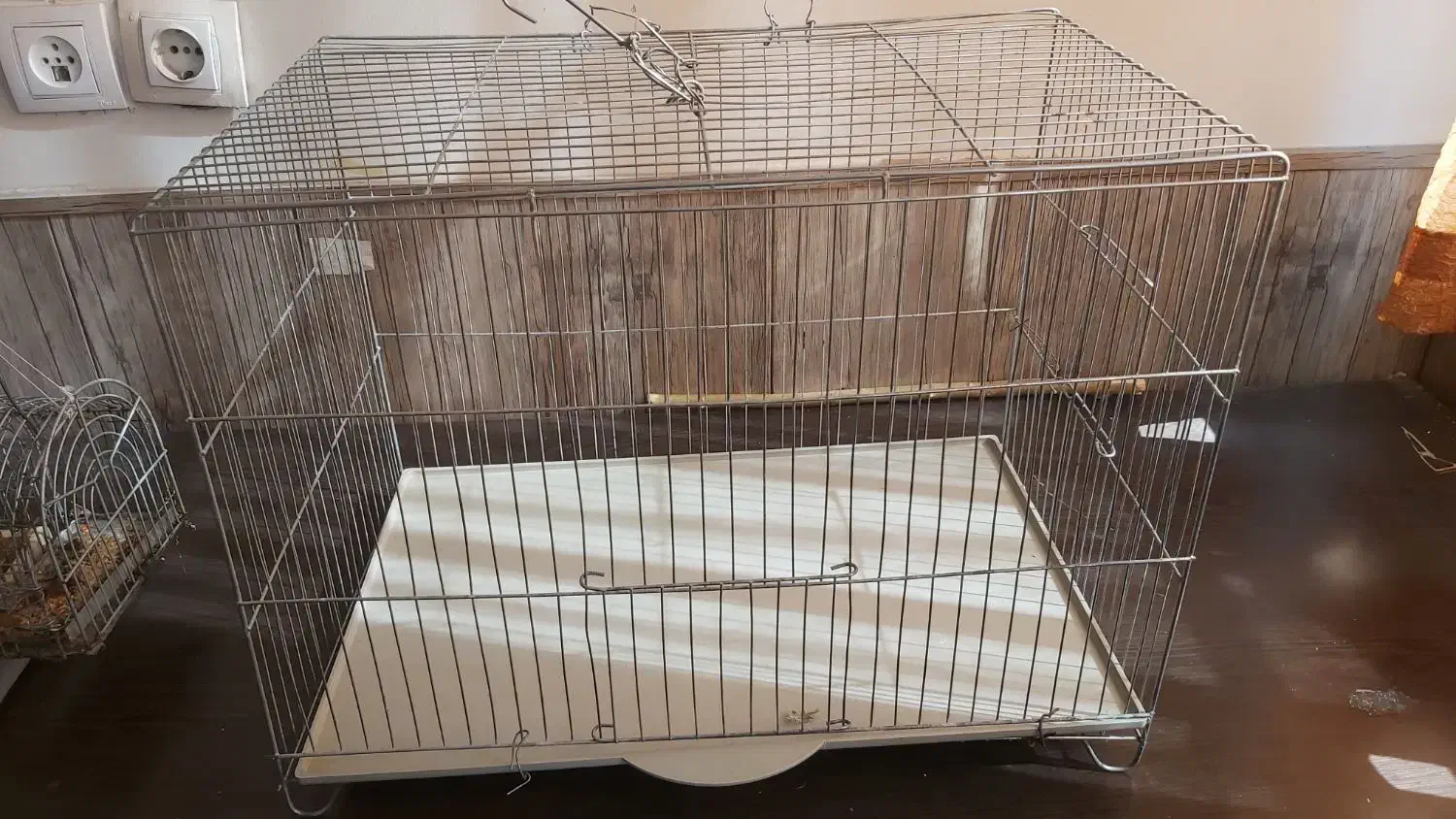 قفس .تله.قفس جفتی قناری.تله دو درب سالم|لوازم جانبی حیوانات|شیراز, شهرک گلستان|دیوار