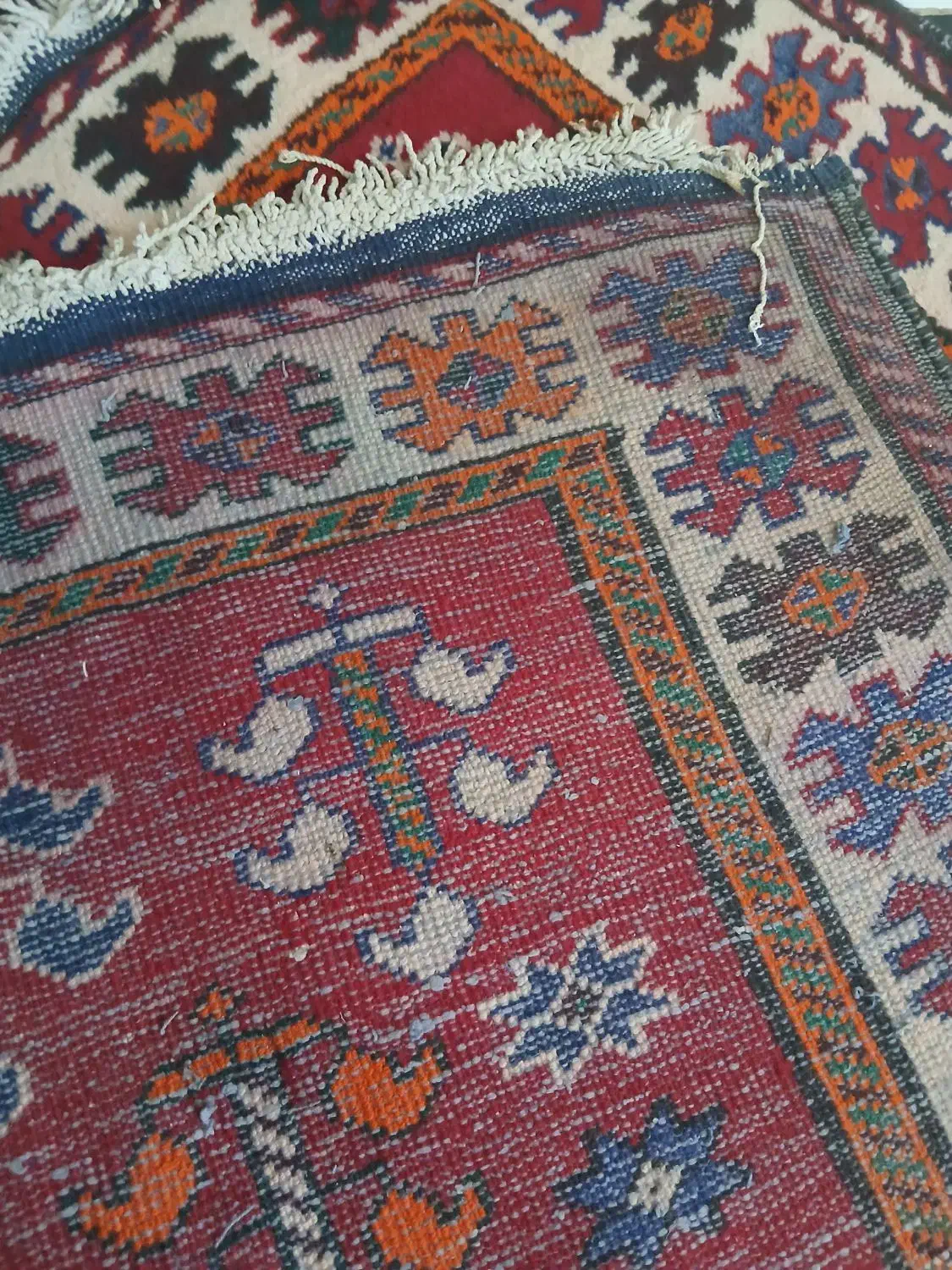 فرش دستباف قدیمی|فرش|لنجان, |دیوار