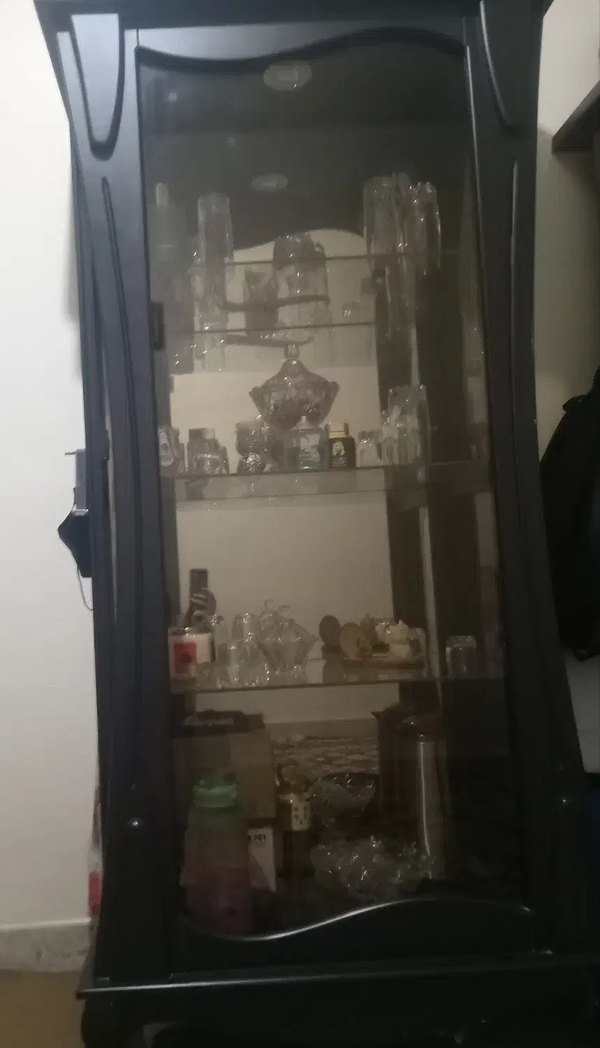 بوفه چوبی4 طبقه|بوفه، ویترین، کنسول|اسلامشهر, مطهری|دیوار