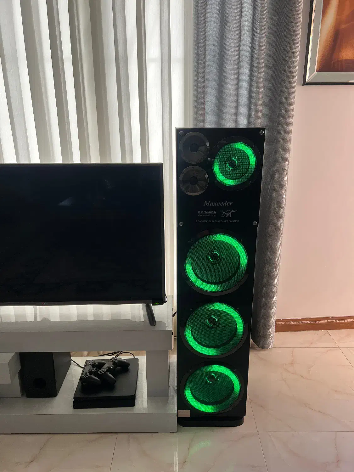 باند مکسیدر صدای فوق العاده|سیستم صوتی خانگی|رشت, رودبارتان|دیوار