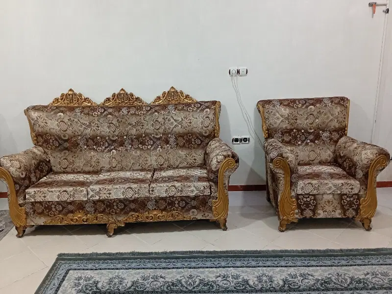 مبل سلطنتی|مبلمان خانگی و میز عسلی|چترود, |دیوار