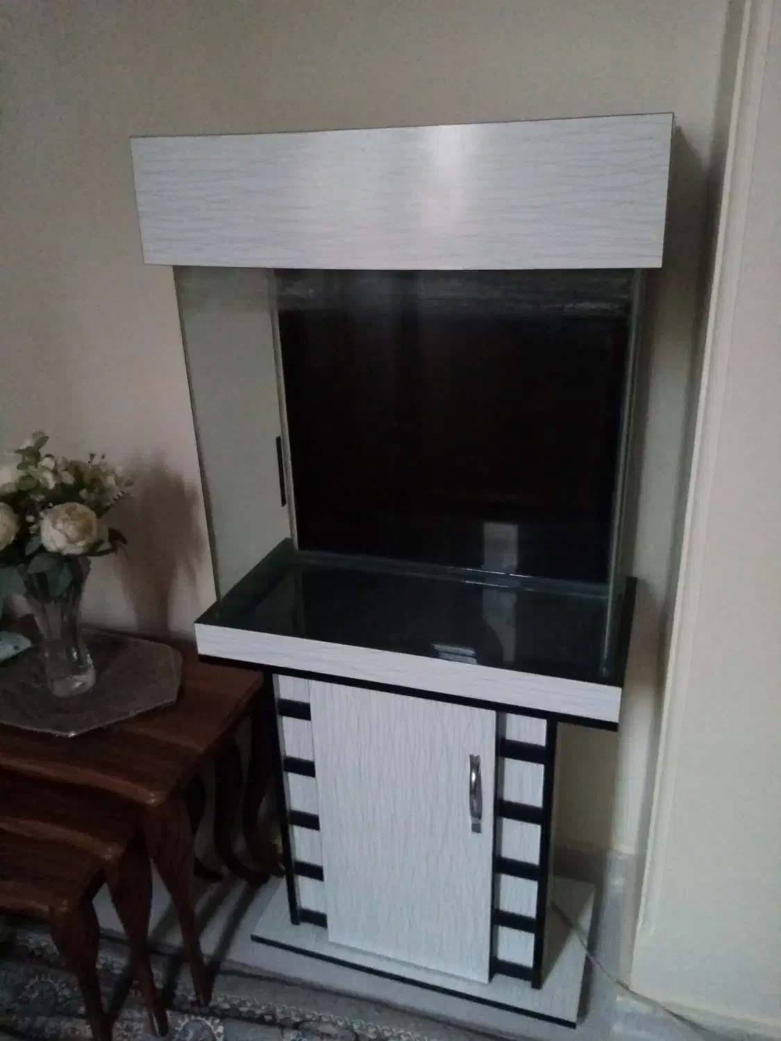 آکواریوم شیشه خم 108 لیتری|ماهی|ری, دولتآباد|دیوار