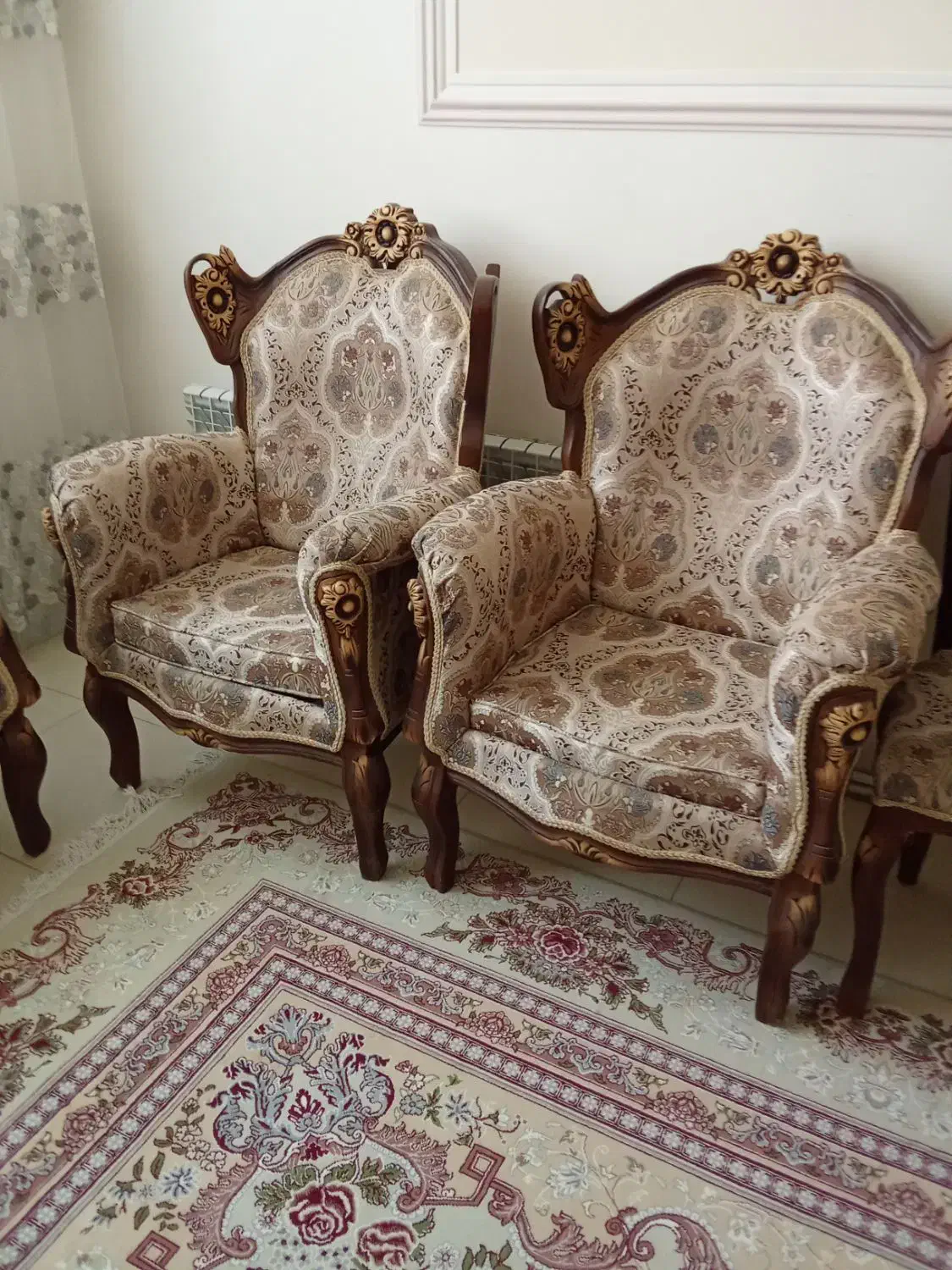 مبل سلطنتی|مبلمان خانگی و میز عسلی|زاهدان, |دیوار