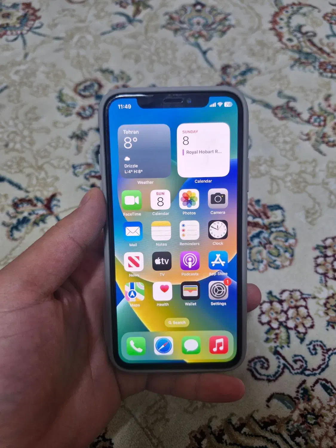 ایفون x ۲۵۶ گیک|موبایل|اندیشه, اندیشه فاز ۴|دیوار