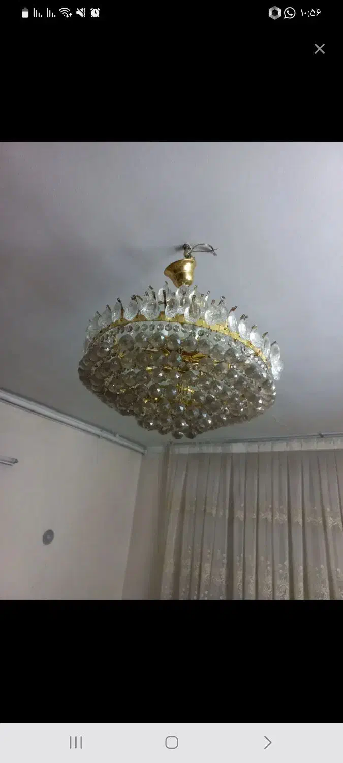 لوستر ۱۱شاخه|لوستر و چراغ آویز|همدان, |دیوار