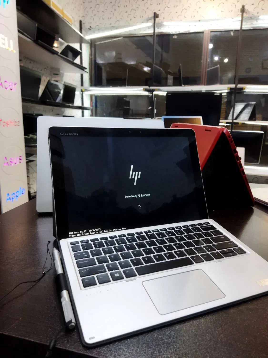 لپ تاپhp eliteمهندسی تبلت شو با قلم نوری رم16|رایانه همراه|شهرکرد, |دیوار