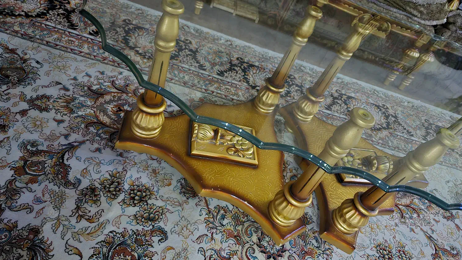 مبلمان ۷ نفره همراه مبل ناهار خوری ۱۰ نفره|مبلمان خانگی و میز عسلی|تهران, مجیدآباد|دیوار