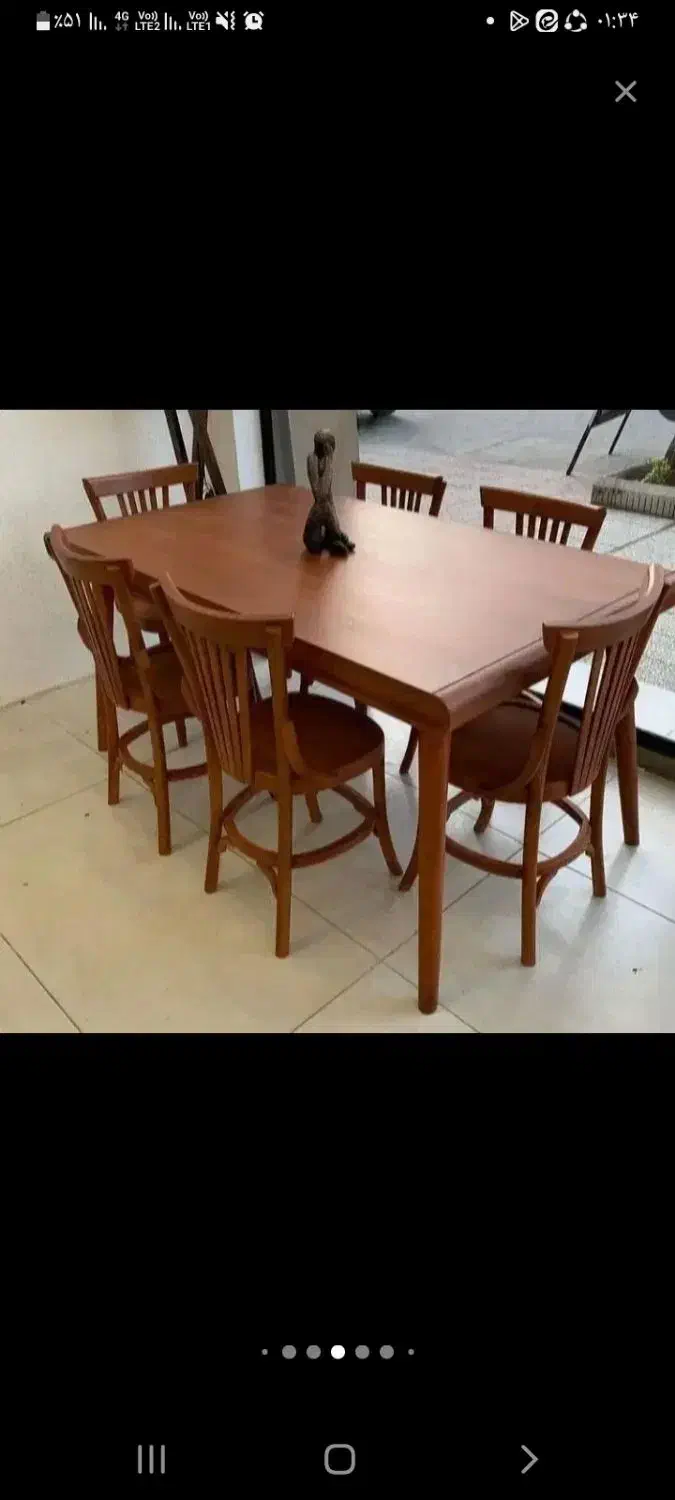 میز نهارخوری|میز و صندلی غذاخوری|مشهد, همت آباد|دیوار