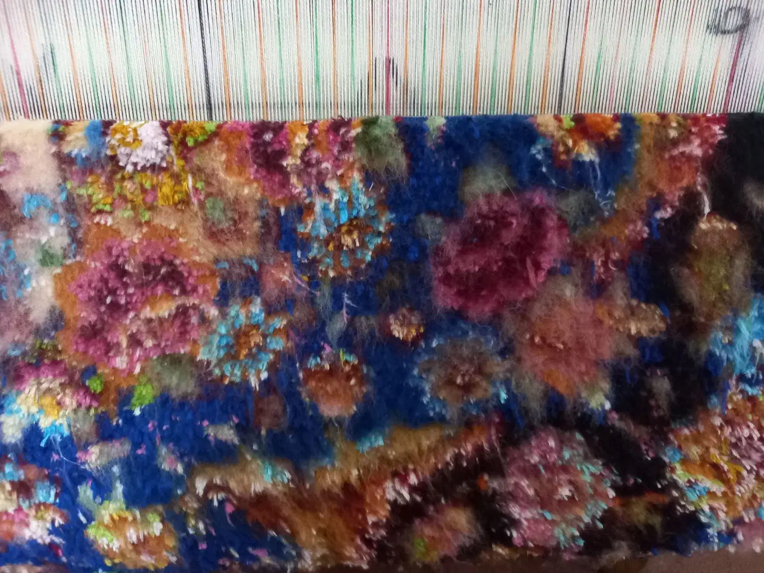 فرش ابریشم دستباف ۳متری سالاری  تبریز|فرش|باقرشهر, |دیوار