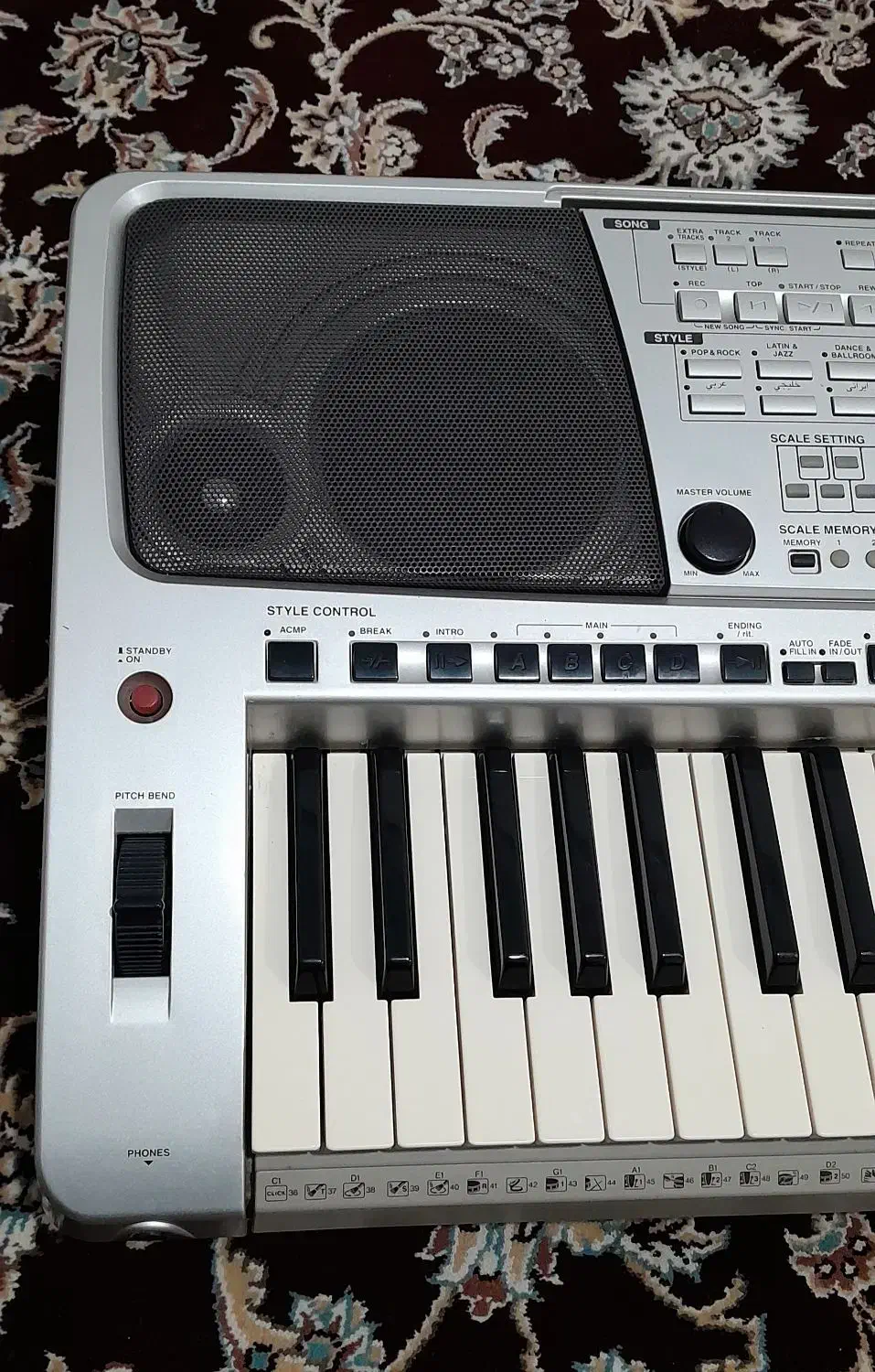 ارگ a1000|پیانو، کیبورد، آکاردئون|برخوار, |دیوار