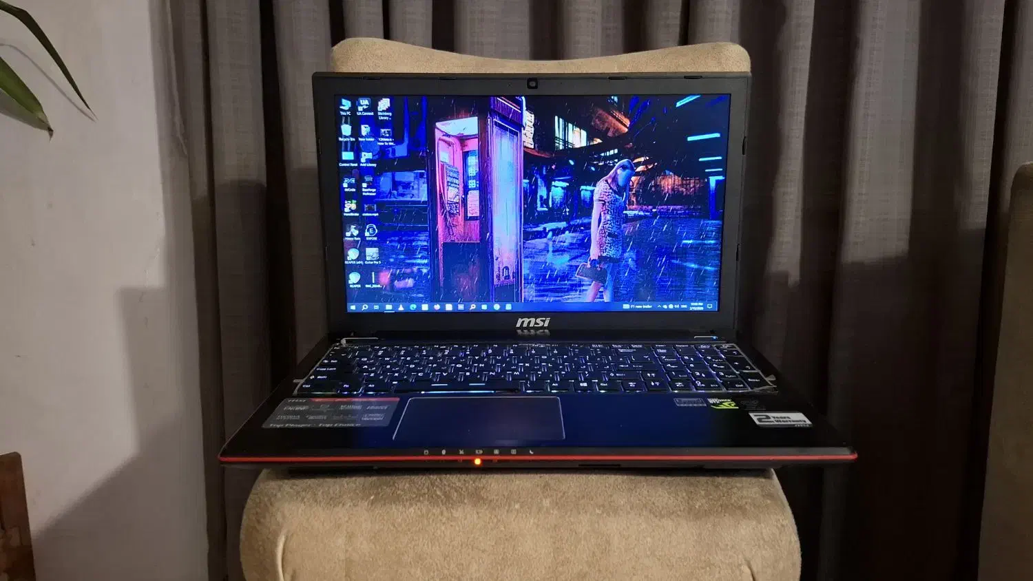 MSI GE60 2pc apache|رایانه همراه|پرند, فاز ۰|دیوار