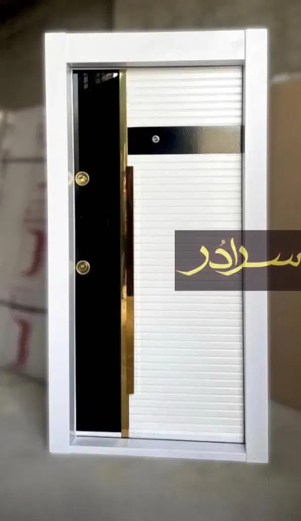 درب ضدسرقت فلز نمای سکوریت،کرتین وال کد K004|مصالح و تجهیزات ساختمان|رویان, |دیوار