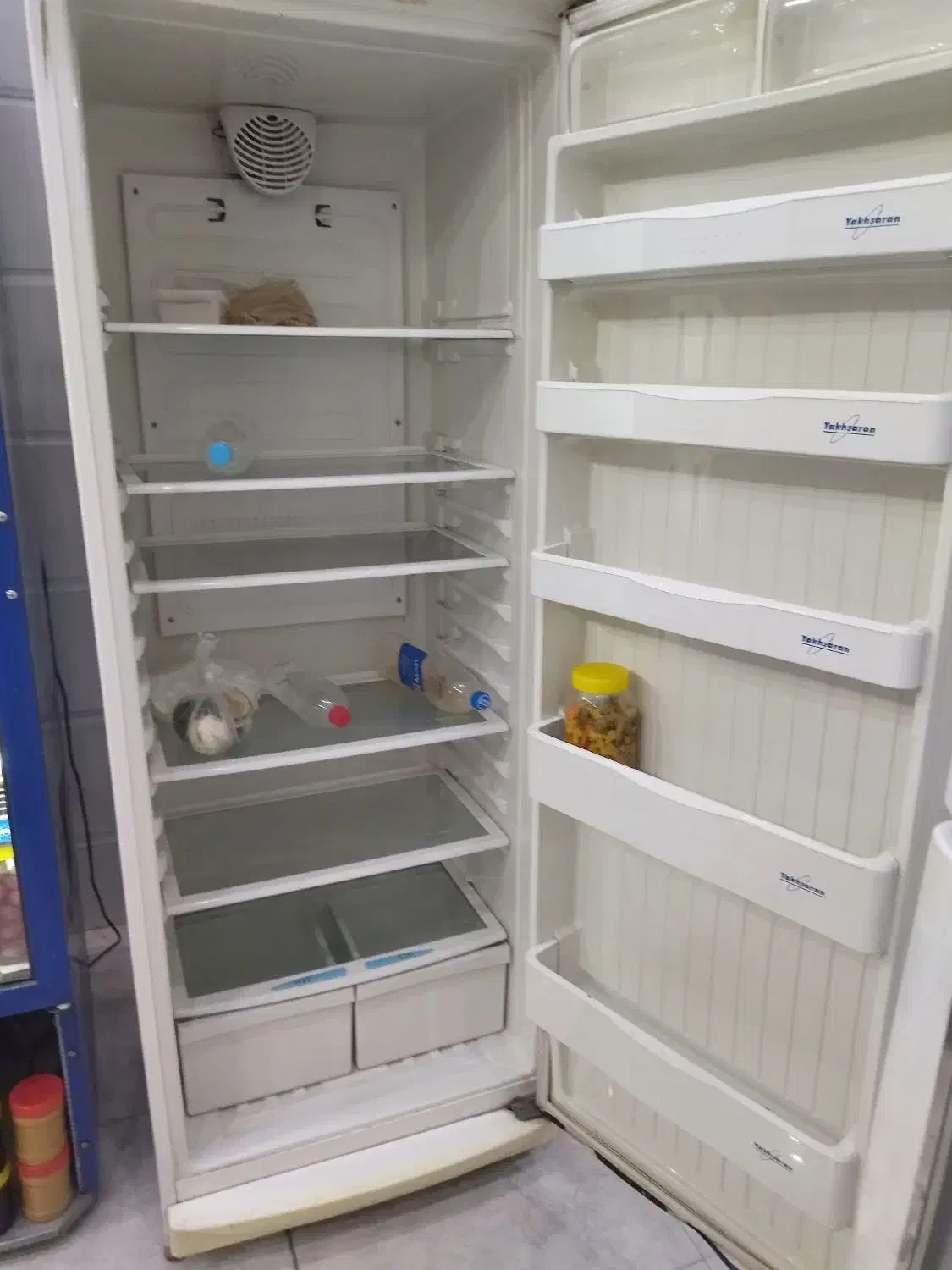 یخچال تمام بدون فریزر سالم موتور ژاپنی|یخچال و فریزر|شیراز, دشت چنار|دیوار