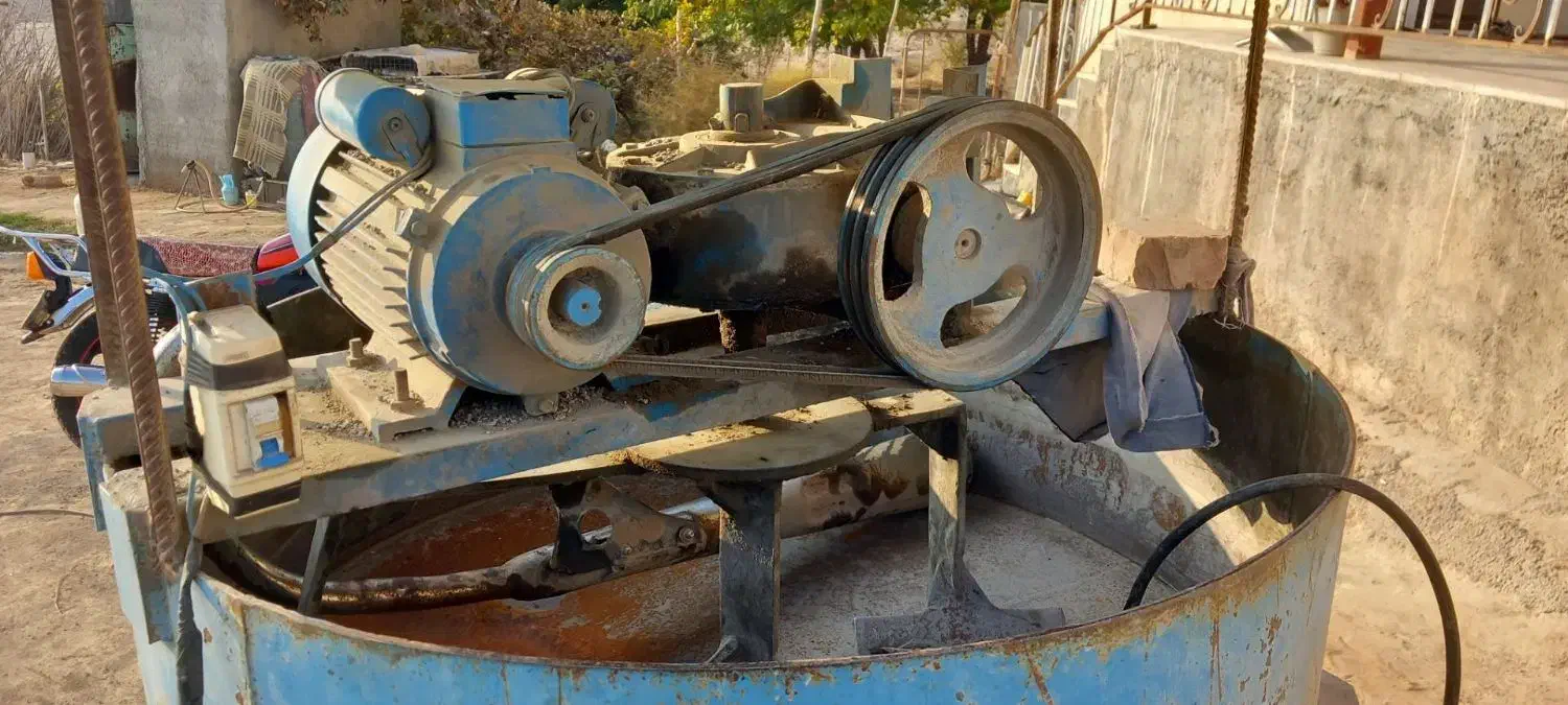 بلوک زنی همراه همزن|ماشینآلات صنعتی|آشخانه, |دیوار