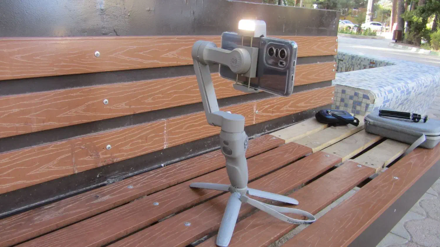 گیمبال  یا لرزشگیر موبایل ژیون مدل smooth Q3 combo|دوربین عکاسی و فیلم‌برداری|شاهرود, |دیوار