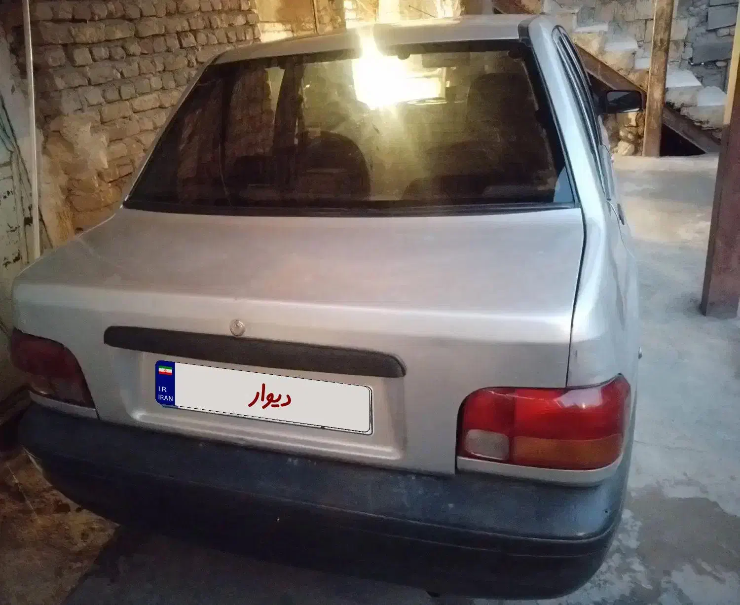 پراید نقره ایی مدل ۸۸|خودرو سواری و وانت|الشتر, |دیوار