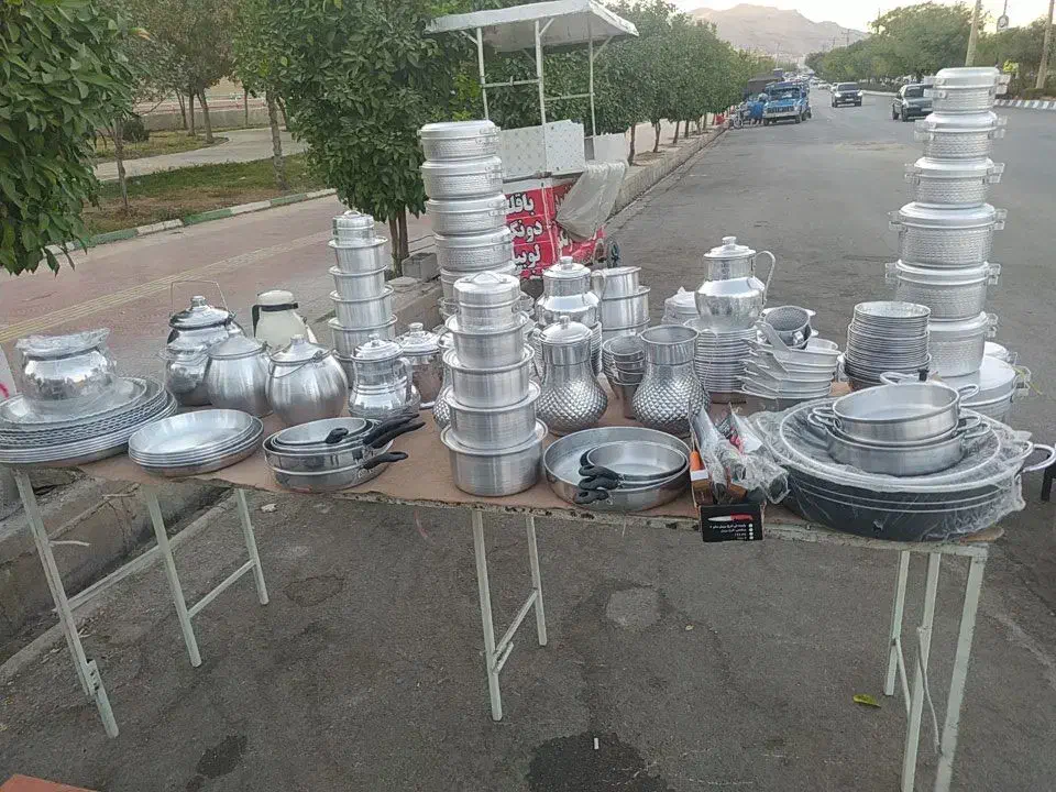 ظروف روحی|ظروف پختوپز|ایذه, |دیوار