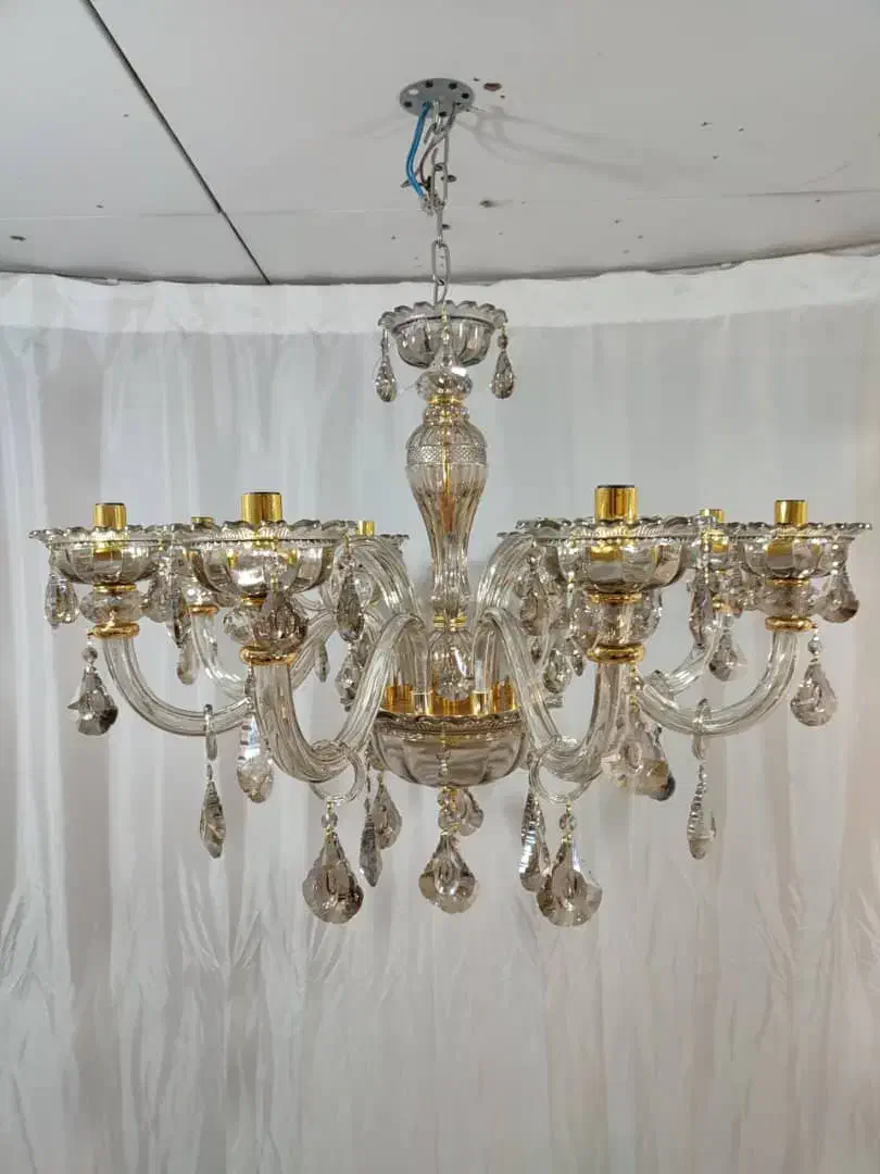 لوستر مورانو عسلی|لوستر و چراغ آویز|تهران, مطهری|دیوار