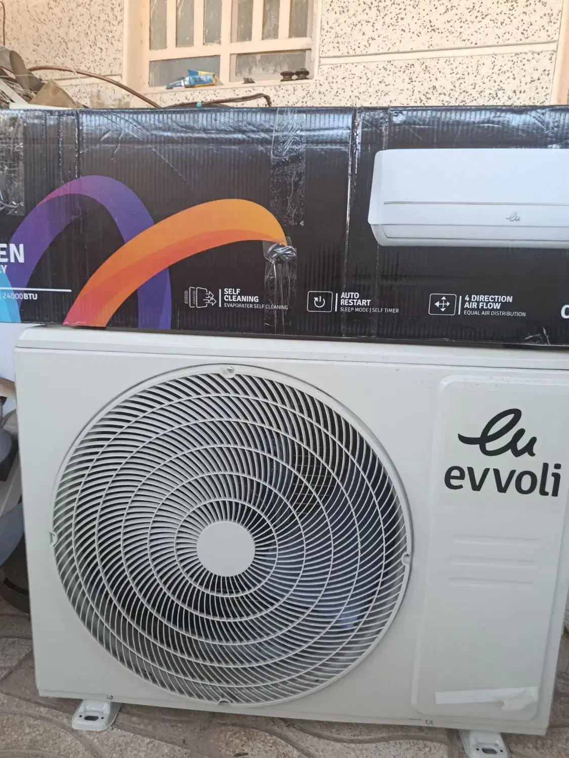 اسپیلت ایولی|کولر گازی و فن‌کوئل|بم, |دیوار