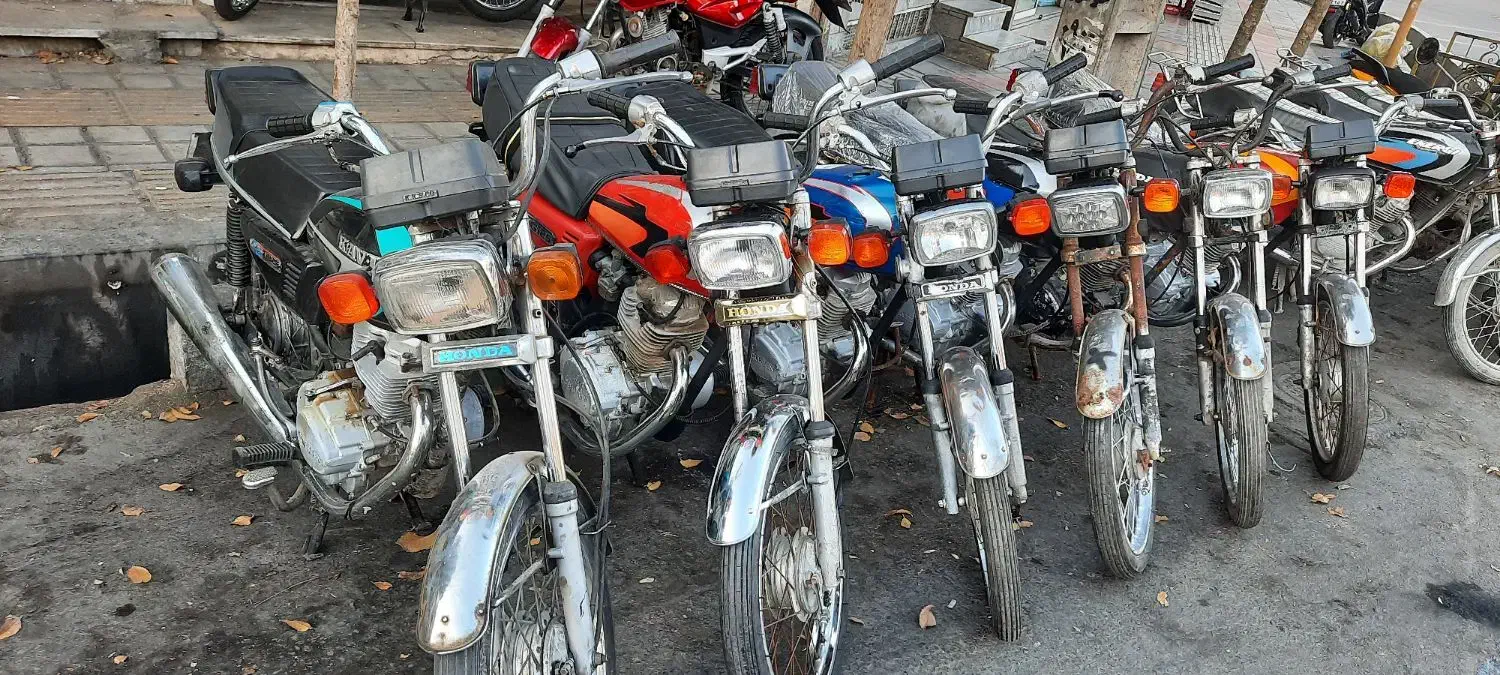 فروش موتور های  مزایده ای|موتورسیکلت|قم, شاه ابراهیم|دیوار