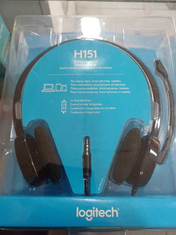 هدفون سیم دار logitech|قطعات و لوازم جانبی رایانه|تهران, شهرک طالقانی|دیوار