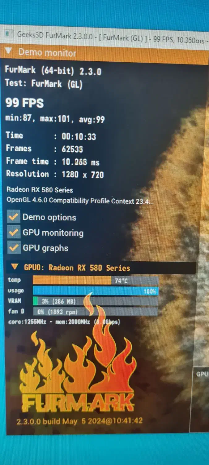کارت گرافیک Rx580 8G XFX در حد صفر|قطعات و لوازم جانبی رایانه|برازجان, |دیوار