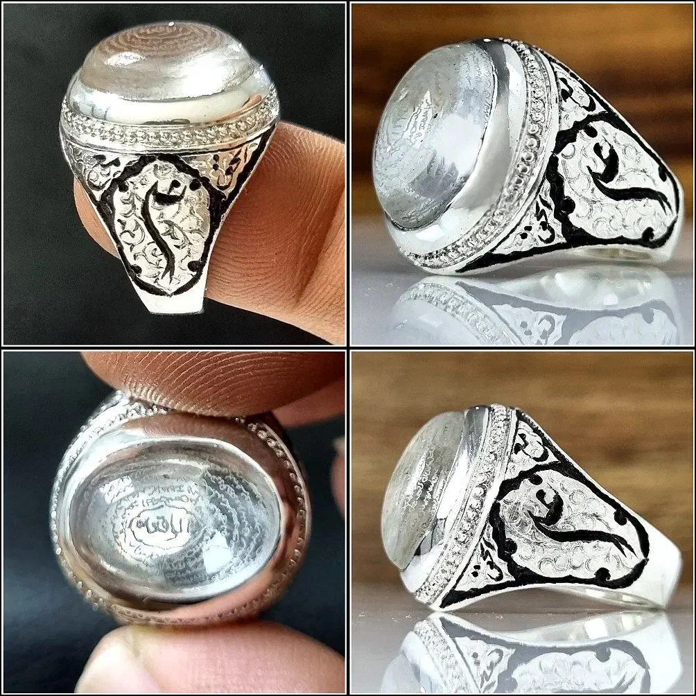 انگشتر‌نقره مردانه درنجف اصل رکاب قلمزنی|بدلیجات|تهران, الهیه|دیوار