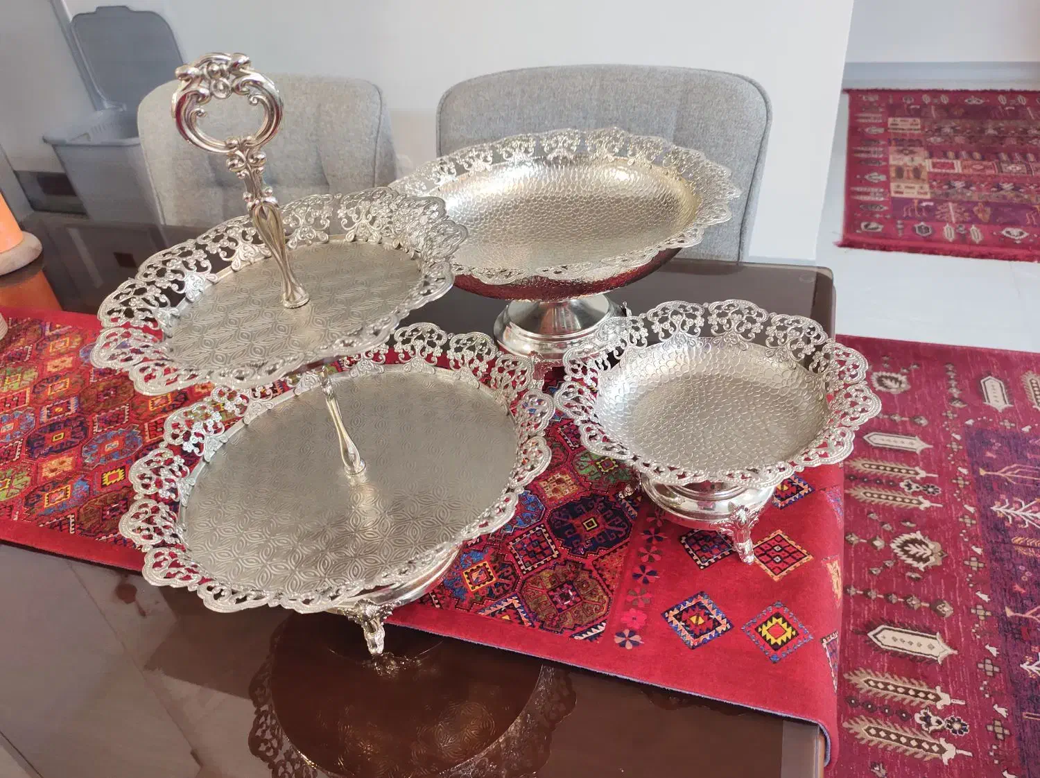 ظرف پذیرایی|ظروف سرو و پذیرایی|فولادشهر, B6|دیوار