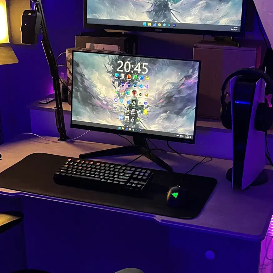 مانیتور 24 اینچ سامسونگ ویتنام Full HD پنل IPS|قطعات و لوازم جانبی رایانه|مشهد, الهیه|دیوار