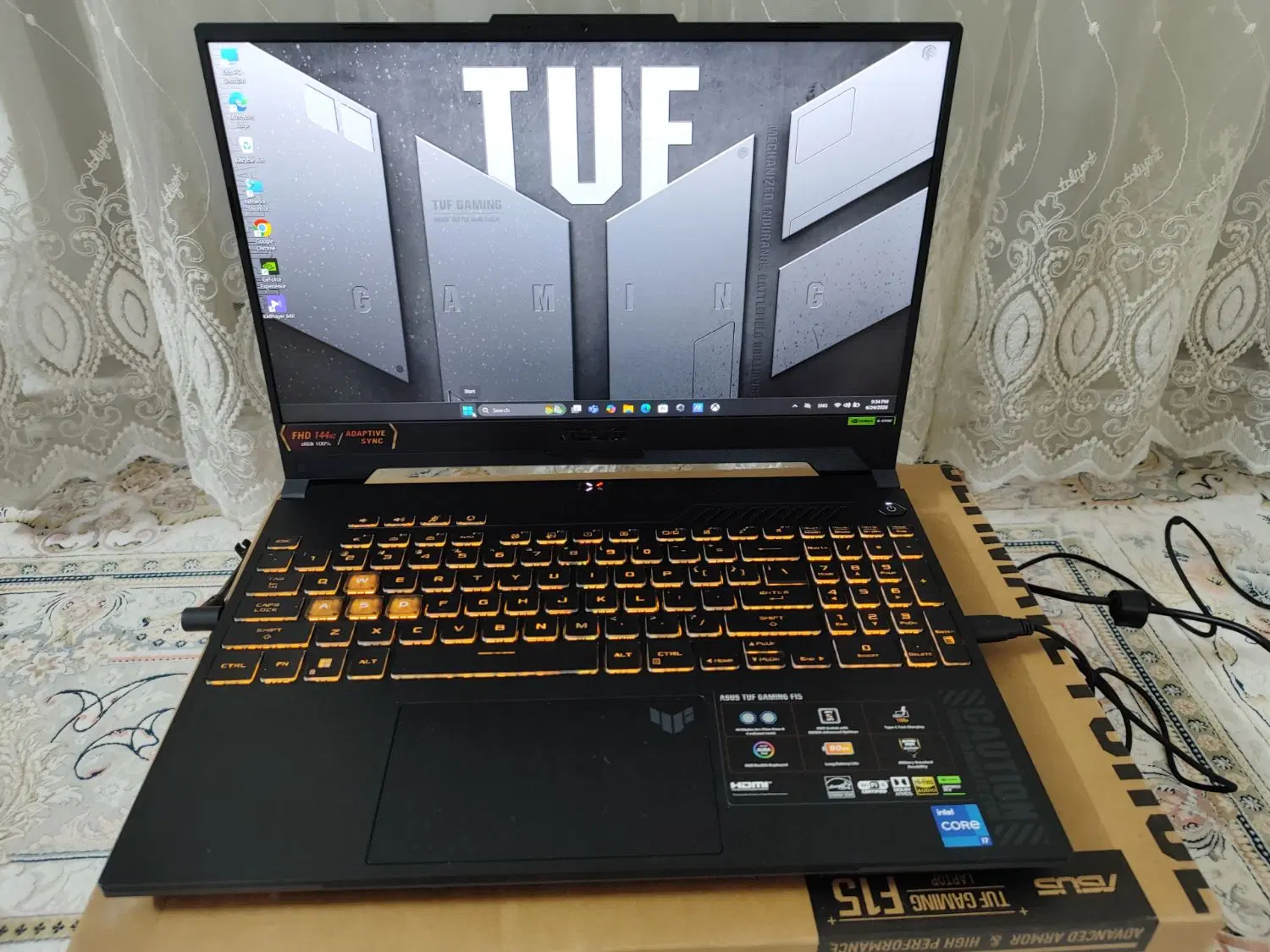 Asus tuf gaming|رایانه همراه|خمینی‌شهر, |دیوار