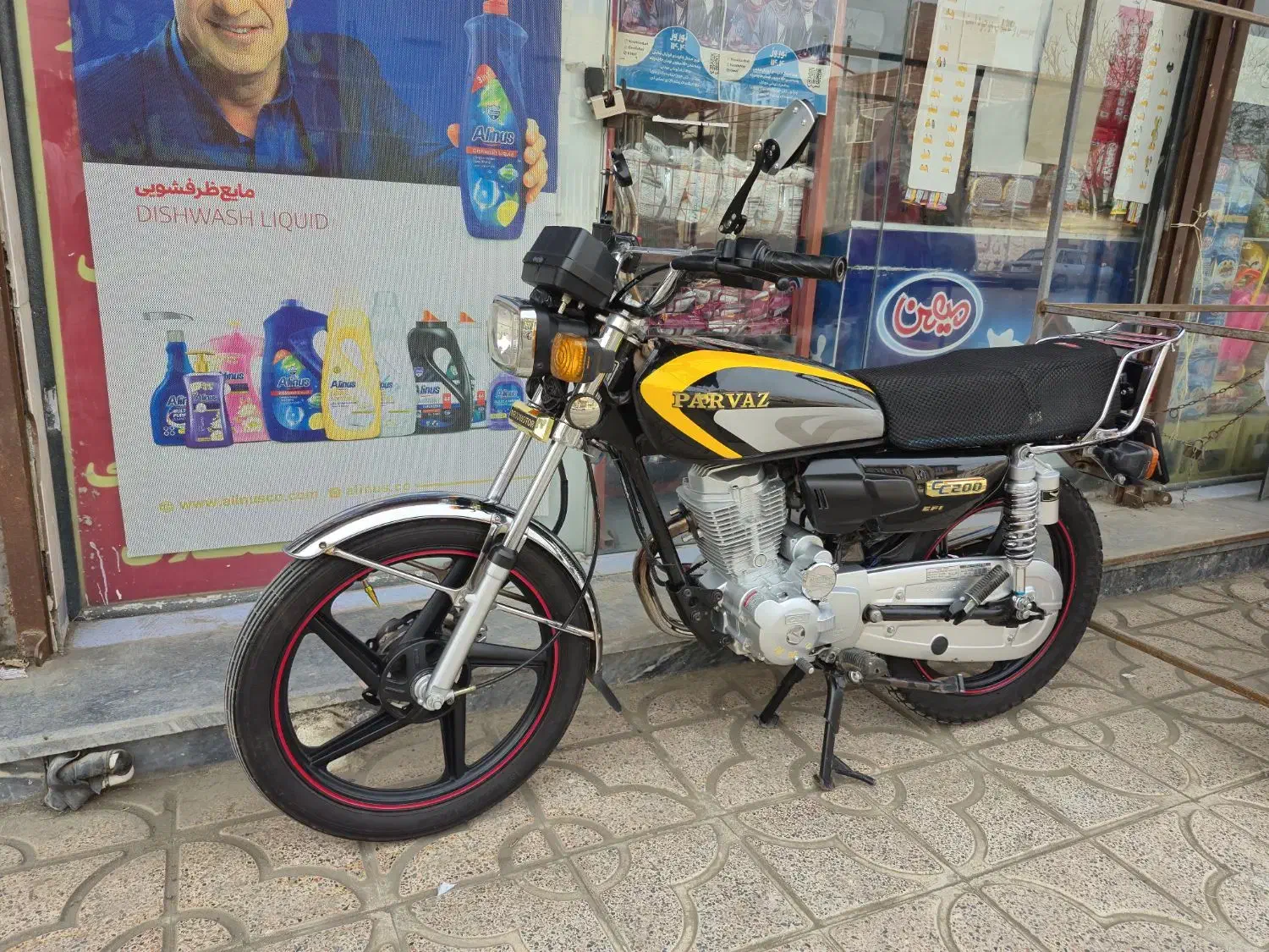 موتور پرواز ۲۰۰|موتورسیکلت|پارس‌آباد, |دیوار