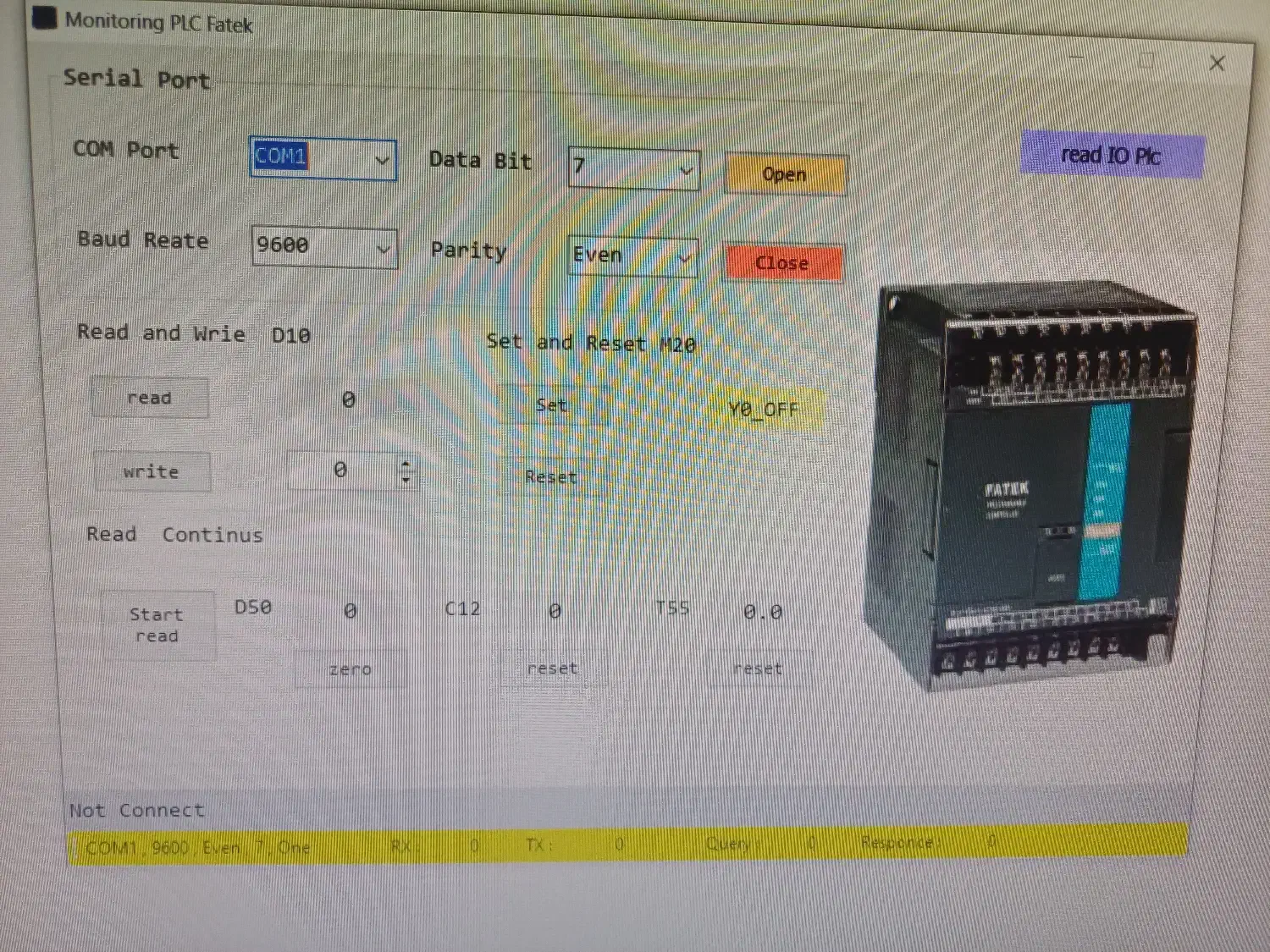 سی شارپ و PLC Fatek|قطعات و لوازم جانبی رایانه|زرقان, |دیوار