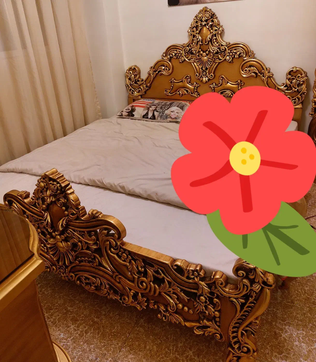 فوری فروشی|تخت و سرویس خواب|اندیشه, اندیشه فاز ۵|دیوار