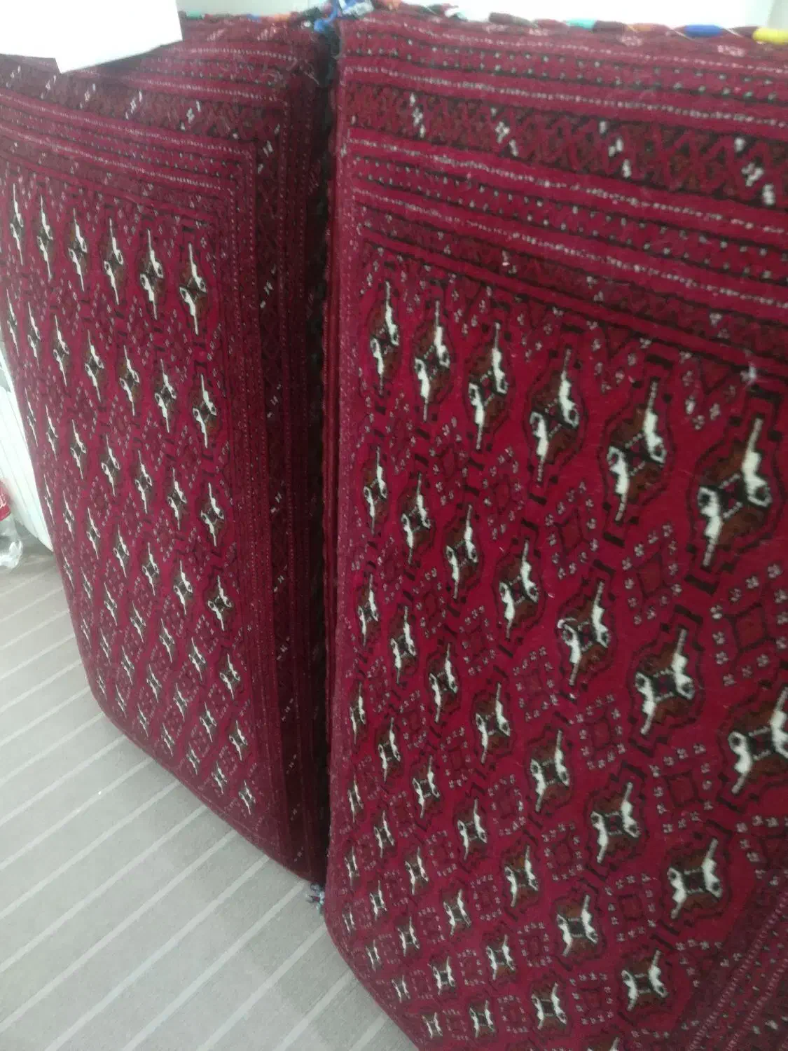 پشتی ترکمن دست بافت نفیس|پشتی|مشهد, احمدآباد|دیوار